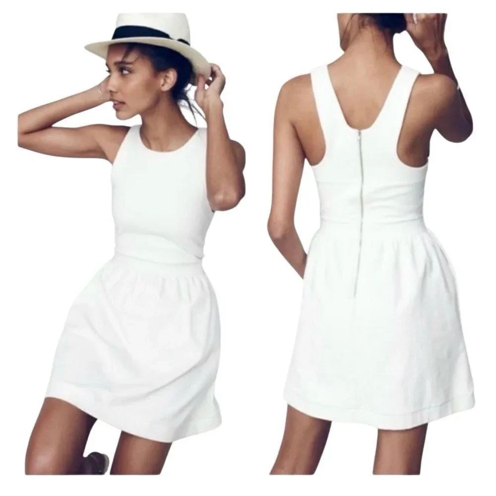 Madewell afternoon mini dress Small